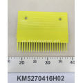 KM5270416H02 peine de aluminio amarillo para escaleras mecánicas kone